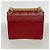 Bolsa de ombro mini em couro Fendi Kanai Vermelho - vista 8
