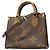 Sac à main Louis Vuitton Monogram Giant Reverse OnTheGo BB Marron