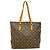 Bolso Cabas Mezzo Monogram Louis Vuitton Castaño