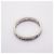 Cartier C de Ring aus Platin und Diamanten - Ansicht 3