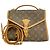 Borsa Louis Vuitton Monogram Bel Air M51122 Marrone