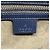 Borsa a tracolla Gucci in pelle blu navy - vista 5