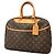 Bolso Louis Vuitton Monogram Deauville Castaño