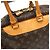 Bolso Louis Vuitton Monogram Deauville Castaño - vista 10