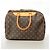 Bolso Louis Vuitton Monogram Deauville Castaño - vista 11