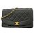 Chanel Diana Chain Schultertasche Schwarz