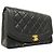 Chanel Diana Chain Schultertasche Schwarz - Ansicht 2