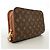 Borsa a pochette Louis Vuitton Monogram Orsay M51790 Brown Men's Marrone - vista 2