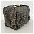 Borsa Fendi Zucca in nylon e canvas Marrone - vista 2