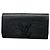 Cartera larga Louis Vuitton de cuero Epi Negro