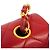 Borsa a tracolla con catena Chanel Matelassé Rosso - vista 8