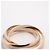 Anello Cartier Trinity XS in Oro 18K - vista 6