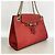 Borsa a tracolla Gucci in pelle rossa Rosso - vista 2
