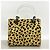Borsa Christian Dior con stampa leopardata Marrone Nero - vista 11