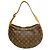 Borsa a tracolla Louis Vuitton Monogram Croissant MM Marrone