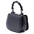 Bamboo Bolsa Gucci 1947 Mini com Alça de Bambu em Pele de Bezerro Preta Preto - vista 2