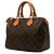 Louis Vuitton Brown Monogram Speedy 25 Braun - Ansicht 2