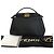 Fendi Peekaboo Iconic Mini Satchel aus schwarzem Leder - Ansicht 15