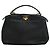 Fendi Peekaboo Iconic Mini Satchel aus schwarzem Leder - Ansicht 2