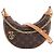 Louis Vuitton Brown Monogram Loop Marrone