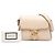 Gucci Borsa a tracolla Interlocking G in pelle di vitello Dollar Small bianca Bianco Crudo - vista 8