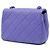 Chanel Purple Mini Square Quilted Caviar CC Incognito Single Flap Porpora - vista 2