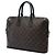 Louis Vuitton Brown Monogram Macassar Porte Documents Jour Marrom - vista 2