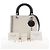 Autre Marque Dior White Medium Studded Calfskin Lady Dior Weiß - Ansicht 14