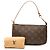 Louis Vuitton Brown Monogram Pochette Accessoires Marrom - vista 8