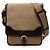 Bolso bandolera Prada de lona Canapa beige con ribetes de cuero y hebilla con logo