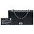 Chanel Boy Wallet On Chain aus schwarzem gestepptem Lammleder - Ansicht 7
