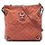 Gucci Pink GG Suede Abbey D Ring Crossbody Rosa