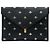 Clutch Portfolio Gucci in pelle di vitello nera Bee Star Nero