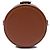 Céline Celine Brown Small Triomphe Coated Canvas Tambour Crossbody Marrone Marrone scuro - vista 3