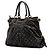 Louis Vuitton Black Monogram Denim Neo Cabby GM Schwarz - Ansicht 2