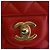 Chanel Red Medium Classic Lambskin Double Flap Rouge - vue 7