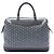 Goyard Gray Goyardine Cisalpin Document Case Marrone