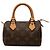 Louis Vuitton Brown Monogram Mini Speedy HL Marrom
