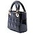 Autre Marque Dior Black Mini Patent Cannage Lady Dior Nero - vista 2
