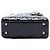 Autre Marque Dior Black Mini Patent Cannage Lady Dior Nero - vista 3