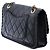 Chanel Black Medium Classic Calfskin Happy Stitch Flap Nero - vista 2