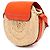 Chloé Beige Small Raffia Marcie Saddle Crossbody - vista 2
