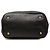 Borsa Satchel Miu Miu in pelle di capra nera Madras Nero - vista 3