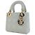 Autre Marque Dior Blue Mini Lambskin Cannage Lady Dior Blu chiaro - vista 12