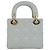 Autre Marque Dior Blue Mini Lambskin Cannage Lady Dior Blu chiaro - vista 2