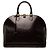 Louis Vuitton Purple Monogram Vernis Alma GM Porpora