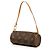 Louis Vuitton Brown Monogram Papillon Pochette Marrone - vista 2