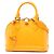 Louis Vuitton Yellow Monogram Vernis Alma BB Amarelo Mostarda