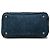 Borsa Satchel Prada Blue Small Denim Canapa Bijoux - vista 3