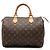 Louis Vuitton Brown Monogram Speedy 30 Marrom